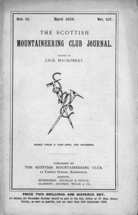 SMCJ Number 107 - Vol 18 - Apr 1929 cover